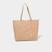 Sac cabas effet su&eacute;dine sable femme