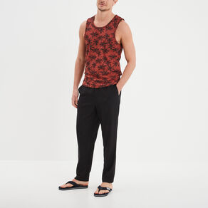 debardeur col rond coton liberto vieux rose homme Débardeur col rond coton Liberto vieux rose homme