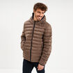 Blouson r&eacute;versible coupe-vent d&eacute;perlant bleu fonc&eacute; homme