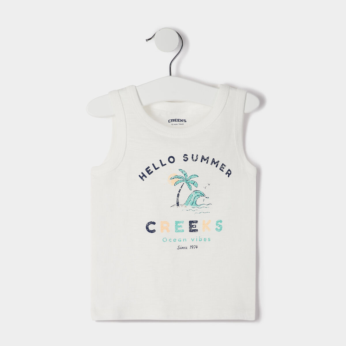 Ensemble 2 pièces Creeks denim bleach bébé garçon