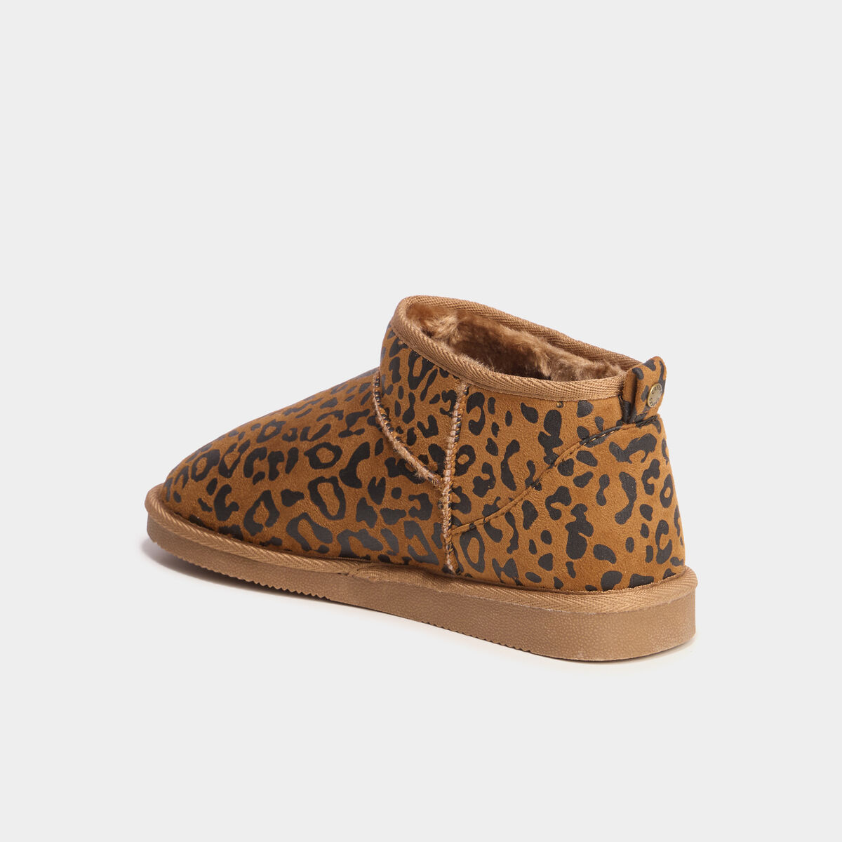 Bottines fourr&eacute;es multicolore femme