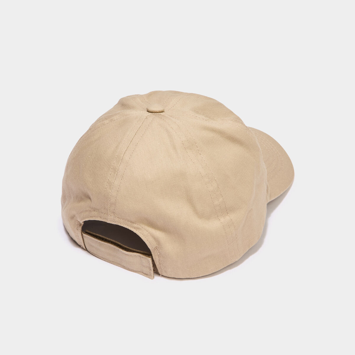 Casquette coton bomb&eacute;e ajustable sable gar&ccedil;on