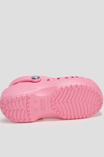 Sabots de plage Crocs rose fille