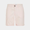 Bermuda chino regular rose homme