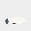 Chaussures bateau en jean bleu homme