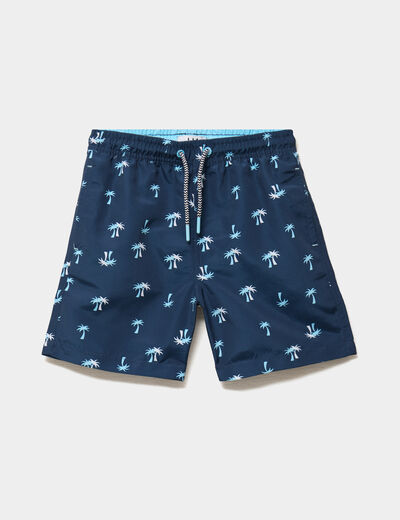 Short de bain bleu marine gar&ccedil;on