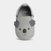 Bottillons layette gris bébé garçon