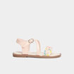 Sandales rose clair fille