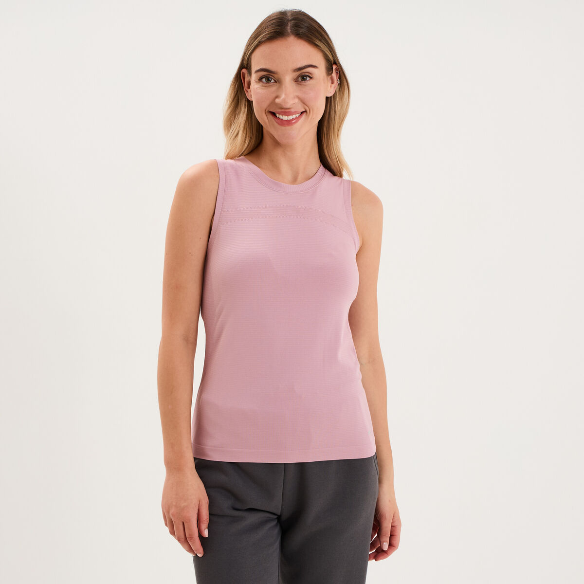 D&eacute;bardeur de sport fluide mauve femme