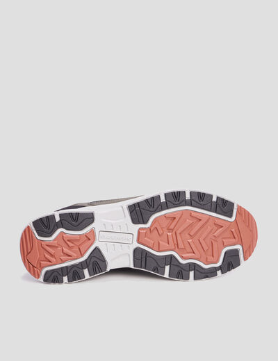 Baskets running mémoire forme Skechers vert kaki homme