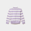 Sweat col rond manches longues Minnie multicolore fille
