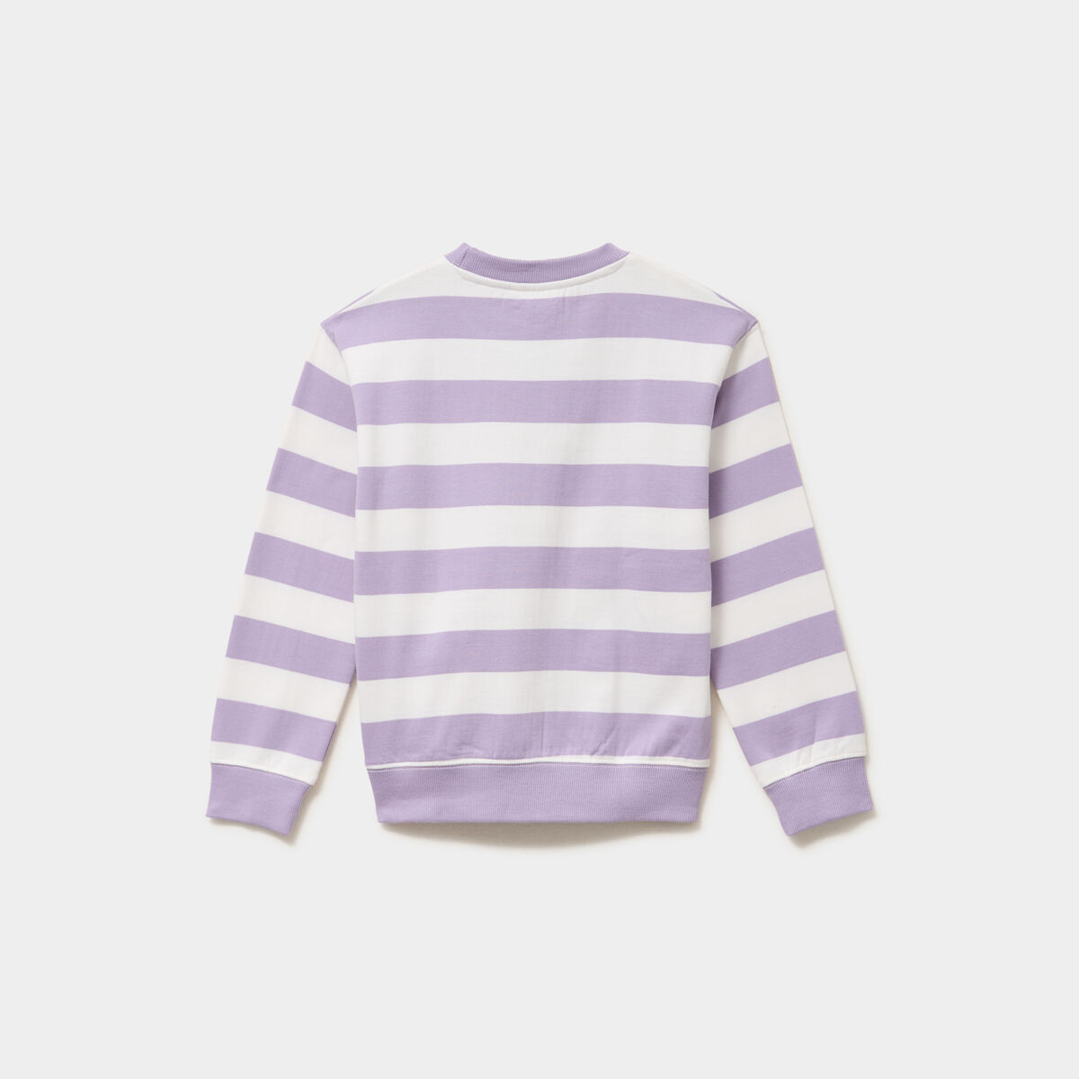 Sweat col rond manches longues Minnie multicolore fille