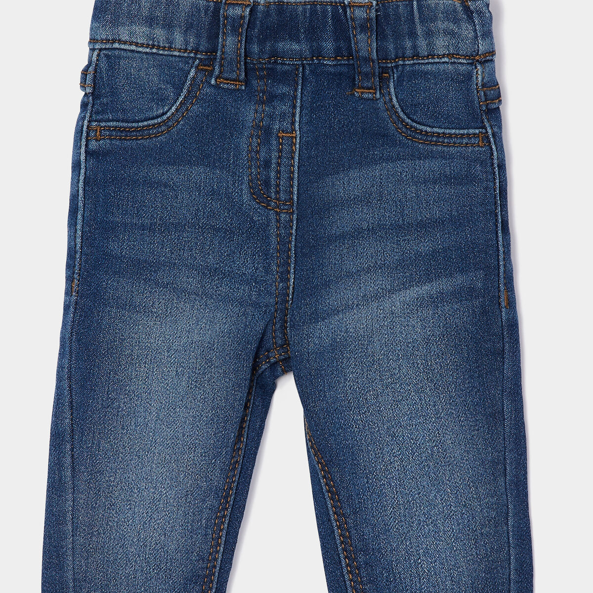Jegging droit denim stone bébé fille