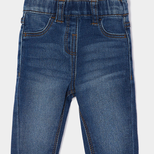 Jegging droit denim stone bébé fille