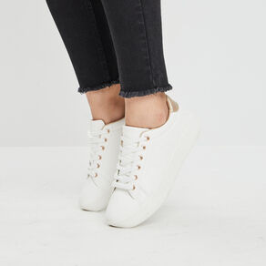tennis a lacets mosquitos blanc femme Tennis à lacets Mosquitos blanc femme