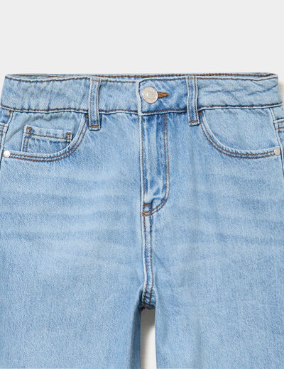 Jean regular 5 poches coton denim double stone fille