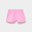 Bas de pyjama short gaze de coton rose femme