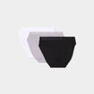 Lot 3 culottes coton gris femme