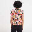T-shirt col cache-coeur Mosquitos multicolore femme