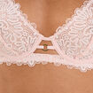 Soutien-gorge foulard dentelle rose clair femme