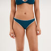 Bas de maillot de bain bleu p&eacute;trole femme