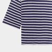 Sous-pull col roulé boutonné coton bleu marine bébé garçon