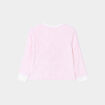 Ensemble pyjama pantalon pilou 3 pièces rose poudrée fille