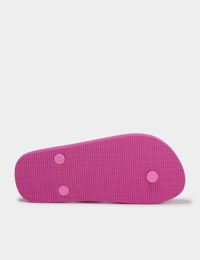 Tongs Stitch rose fille