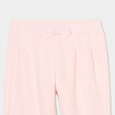 Pantalon de jogging relaxed avec noeud rose clair b&eacute;b&eacute; fille