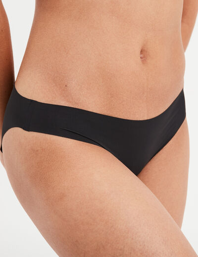 Culotte sans couture noir femme