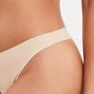 String sans couture beige femme