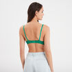 Soutien-gorge push up dentelle vert menthe femme