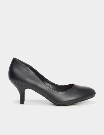 Escarpins irisés noir femme