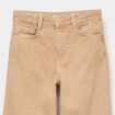 Pantalon large 5 poches coton Creeks taupe fille
