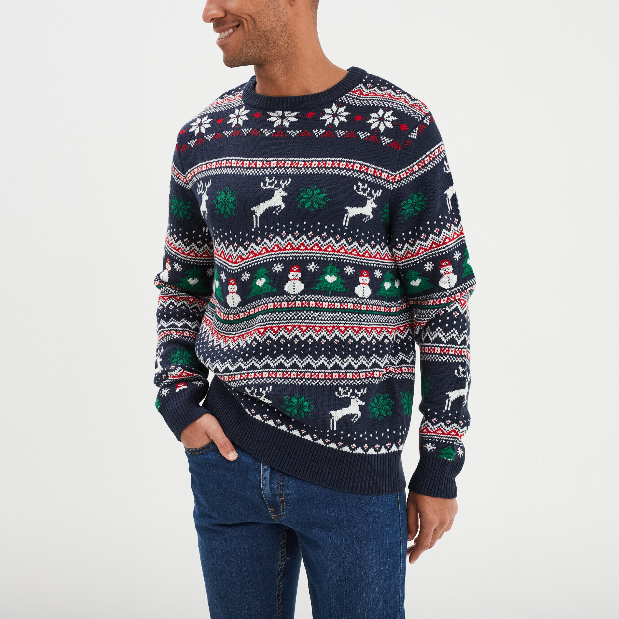 Pull De Noël Drôle Pour Hommes - Sweat à Manches Longues, Motifs Festifs | Pour Fêtes, Réveillon, Cadeau Humour - 9