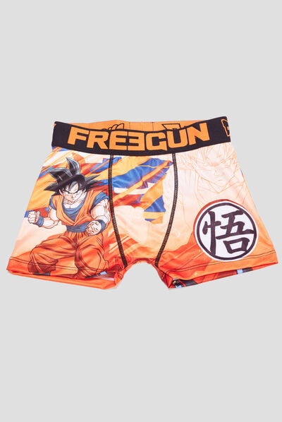 Boxer Freegun Dragon Ball Z orange garçon
