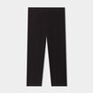 Legging corsaire taille &eacute;lastiqu&eacute;e noir fille