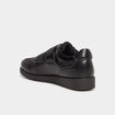 Tennis basses pied large Confortissimo noir femme