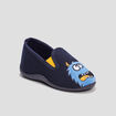 Chaussons sans gêne bleu garçon
