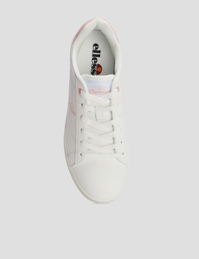 Tennis à lacets Ellesse blanc femme