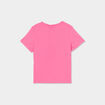 T-shirt manches courtes coton Barbie rose fushia fille