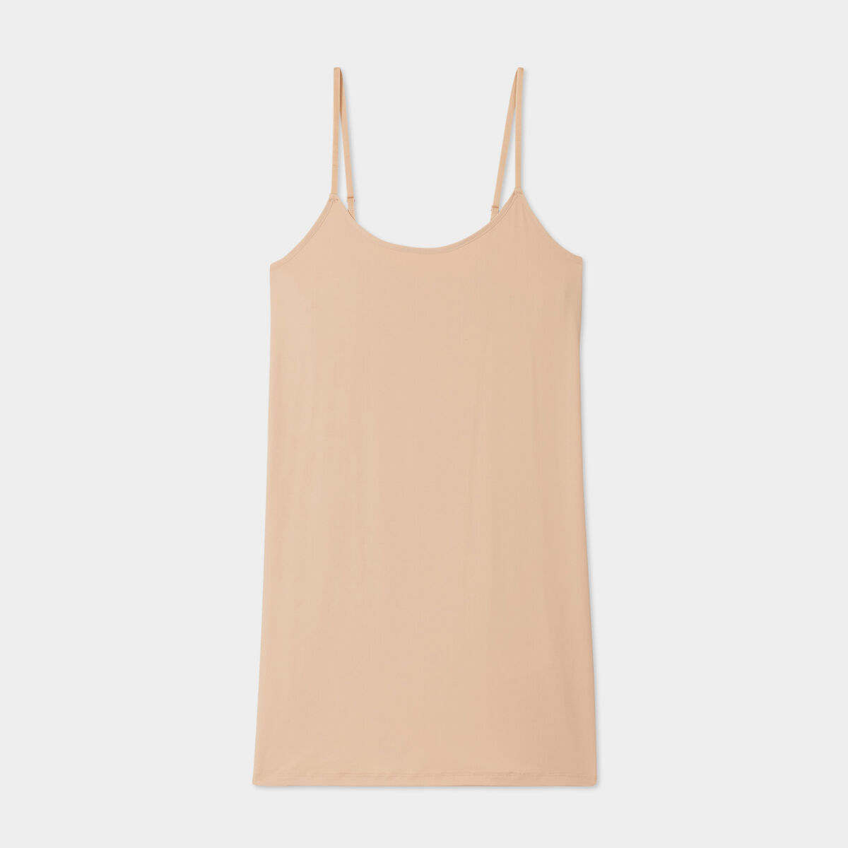 Nuisette fond de robe beige femme