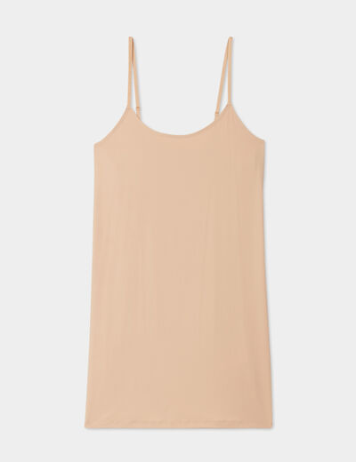 Nuisette fond de robe beige femme