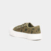 Tennis basses en toile vert kaki gar&ccedil;on