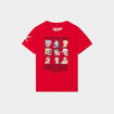 T-shirt manches courtes One Piece rouge garçon