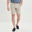 Bermuda chino droit Creeks beige homme