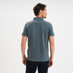 Polo manches courtes 1 poche coton vert foncé homme