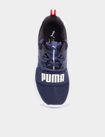 Baskets running Puma WIRED 2 bleu marine gar&ccedil;on