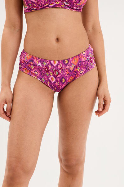 Bas de maillot de bain shorty violet femme