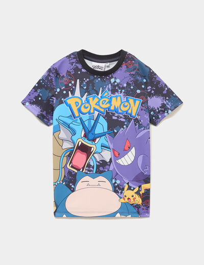 T-shirt manches courtes Pok&eacute;mon multicolore gar&ccedil;on